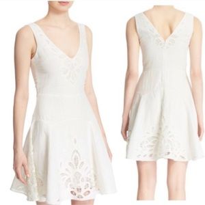 Joie White Eyelet Dress